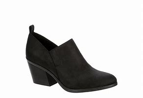 1227 SIZE:10M X APPEAL NATALIE BLACK HEELED BOOTIE NET RTL:$59.99